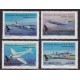 ARGENTINA 1990 GJ 2503/06 SERIE COMPLETA DE ESTAMPILLAS NUEVAS MINT U$ 4